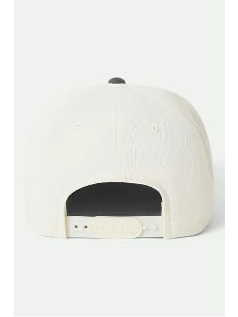 Brixton Cap Lightning Snapback off white/charcoal