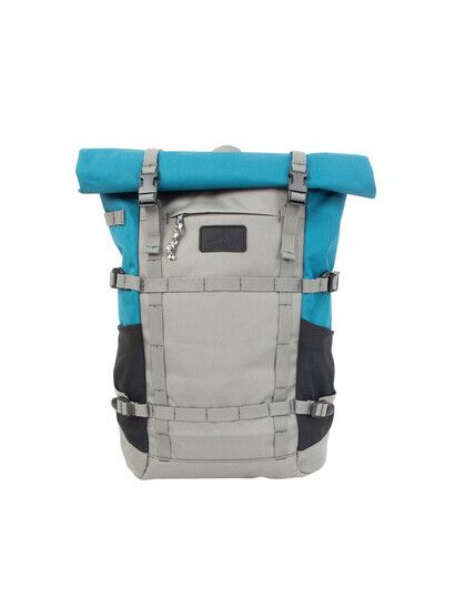 Doughnut Rucksack Paratrooper Euro Series grey x teal