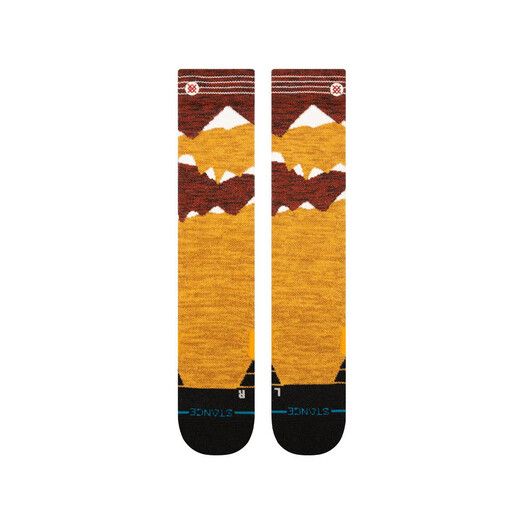 Stance Socken&#x20;Windy&#x20;Peaks&#x20;Mid&#x20;Wool&#x20;Snow&#x20;gold