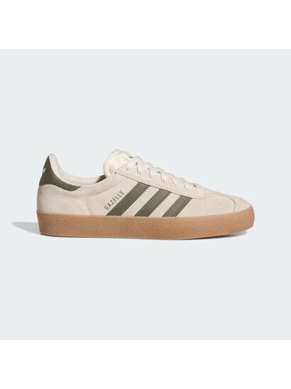 Adidas Skateschuh Gazelle ADV ecru tint/focus olive/gum