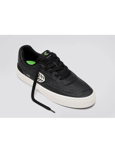 Cariuma Skateschuh Luan Pro black premium leather ivory log