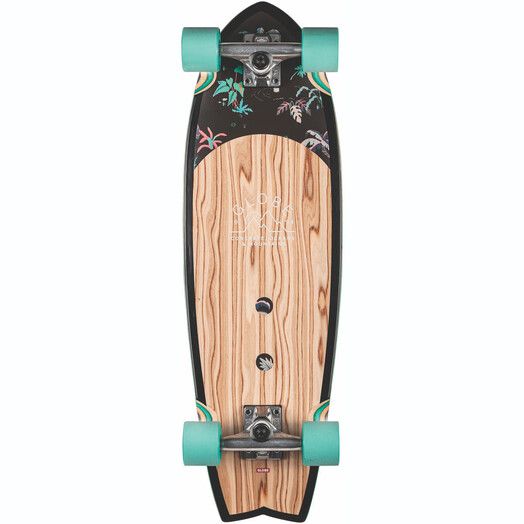 Globe Longboard&#x20;Sun&#x20;City&#x20;30&quot;&#x20;olivewood&#x20;neon&#x20;jungle