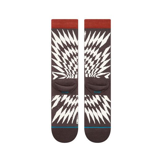 Stance Socken&#x20;Frackle&#x20;darkbrown