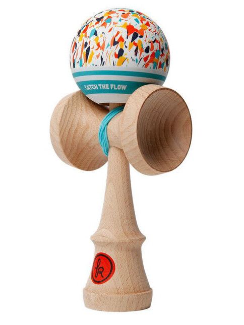 Kendama Geschicklichkeitsspiel Record+Splash türkis