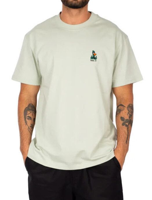 iriedaily T-Shirt&#x20;What&#x20;The&#x20;Duck&#x20;Tee&#x20;light&#x20;sage