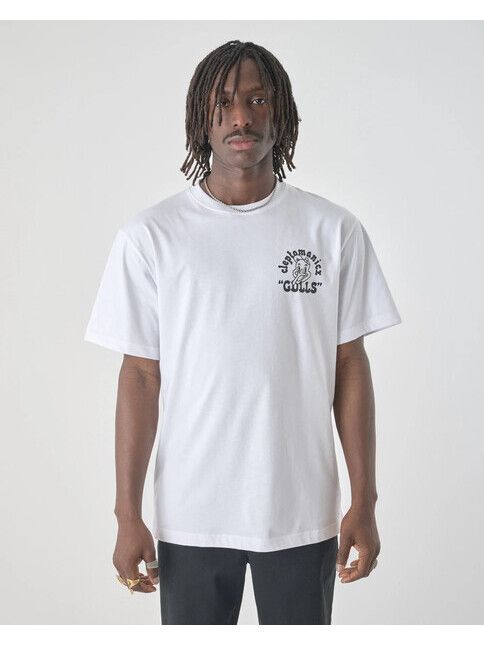 Cleptomanicx T-Shirt Ballsport white