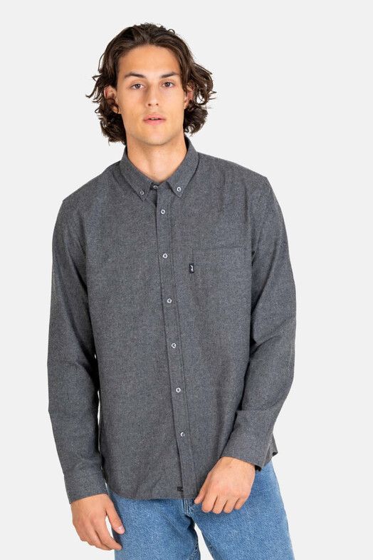 Reell Hemd&#x20;Nordic&#x20;Shirt&#x20;dark&#x20;grey