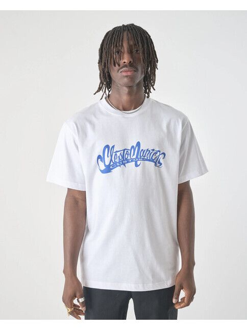 Cleptomanicx T-Shirt Clepto Customs white