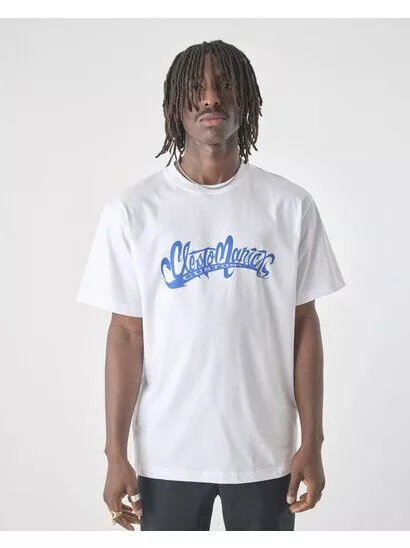 Cleptomanicx T-Shirt Clepto Customs white