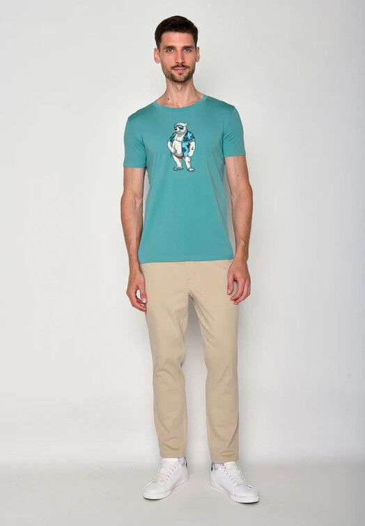 GreenBomb T-Shirt&#x20;Animal&#x20;Beach&#x20;Bear&#x20;marine&#x20;blue
