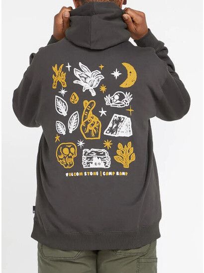 Volcom Kapuzenpullover V Ent Fat Tony Pullover stone heather