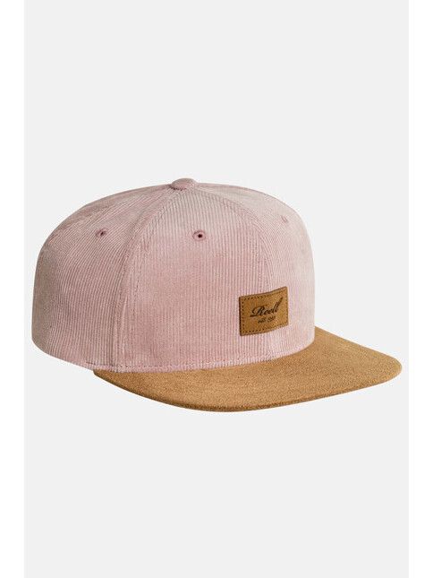 Reell Cap Suede Cap silver pink cord