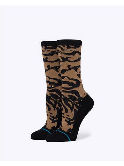 Stance Socken Animalistic Crew blackbrown