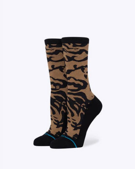 Stance Socken&#x20;Animalistic&#x20;Crew&#x20;blackbrown