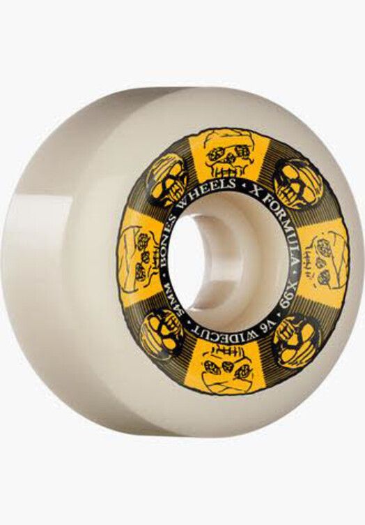 Bones Rollen&#x20;X-Formula&#x20;Black&amp;Gold&#x20;99A&#x20;V6&#x20;Wide&#x20;Cut