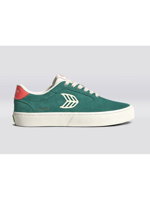 Cariuma Skateschuh Naioca teal suede watermelon