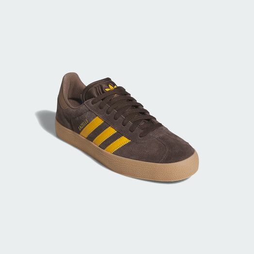 Adidas Skateschuh&#x20;Gazelle&#x20;ADV&#x20;deep&#x20;brown&#x20;yellow