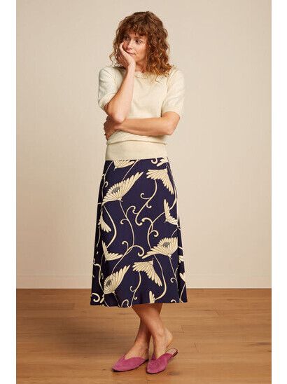 King Louie Rock Juno Skirt Pixy evening blue