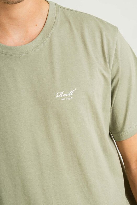 Reell T-Shirt&#x20;Staple&#x20;Logo&#x20;T-Shirt&#x20;green&#x20;fog