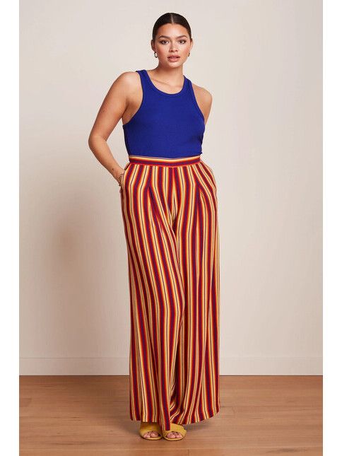 King Louie Top Elvira Camisole Uni Rib bluing