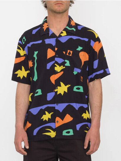 Volcom Hemd Arthur Longo Shirt black