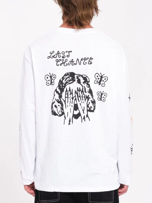 Volcom Longsleeve&#x20;Keutchi&#x20;white