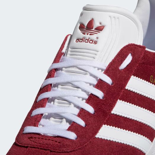 Adidas Skateschuh&#x20;Gazelle&#x20;burgundy&#x20;white&#x20;gold