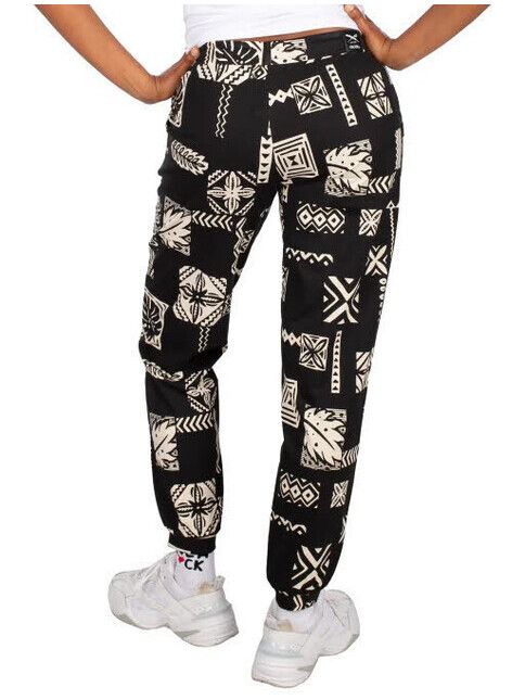 iriedaily Hose La Compa Pant black white