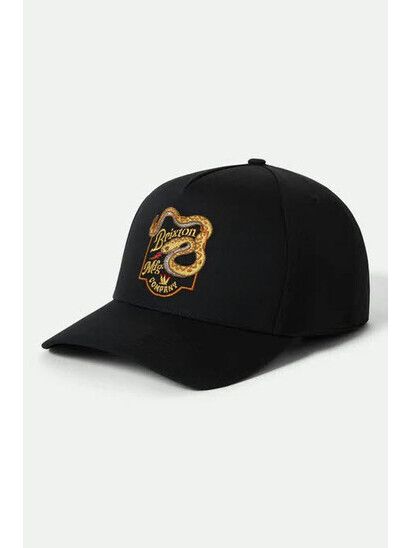 Brixton Cap Rothwell Netplus Snapback black