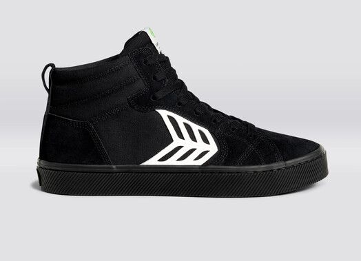 Cariuma Skateschuh&#x20;Catiba&#x20;Pro&#x20;High&#x20;all&#x20;black&#x20;suede&#x20;ivory