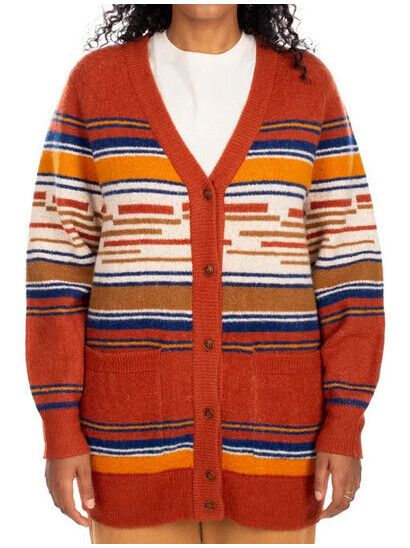 iriedaily Cardigan Britty Knit Jacket brick