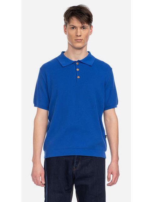 ATO Berlin T-Shirt Arnold GOTS Polo blau