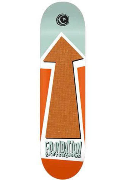Foundation Skateboards Skateboard&#x20;Arrow&#x20;8.0&#x20;orange--mint