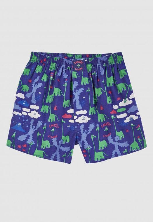 Cleptomanicx Boxershort&#x20;Dinos&#x20;violett