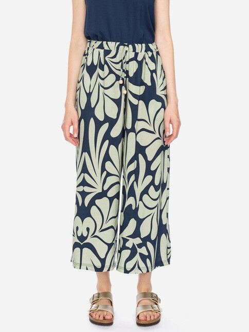 ATO Berlin Hose Linnea dunkelblau/mint