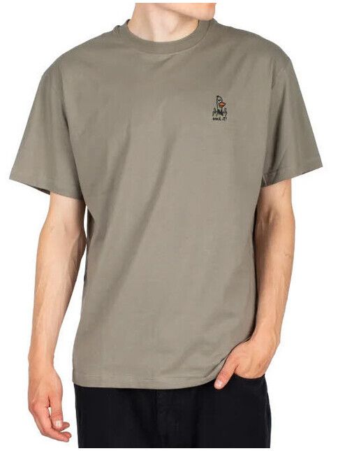 iriedaily T-Shirt What The Duck Tee smokey olive