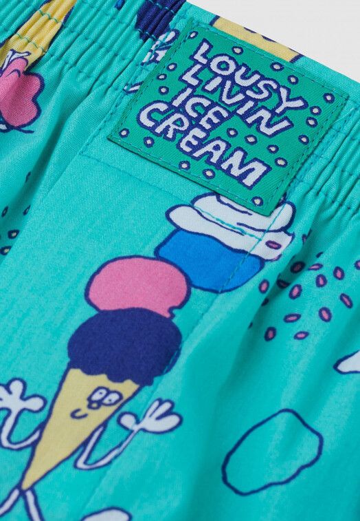 Cleptomanicx Boxershort&#x20;Icecream&#x20;jade