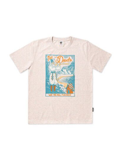 The Dudes T-Shirt All Fucked T-shirt heather rainbow