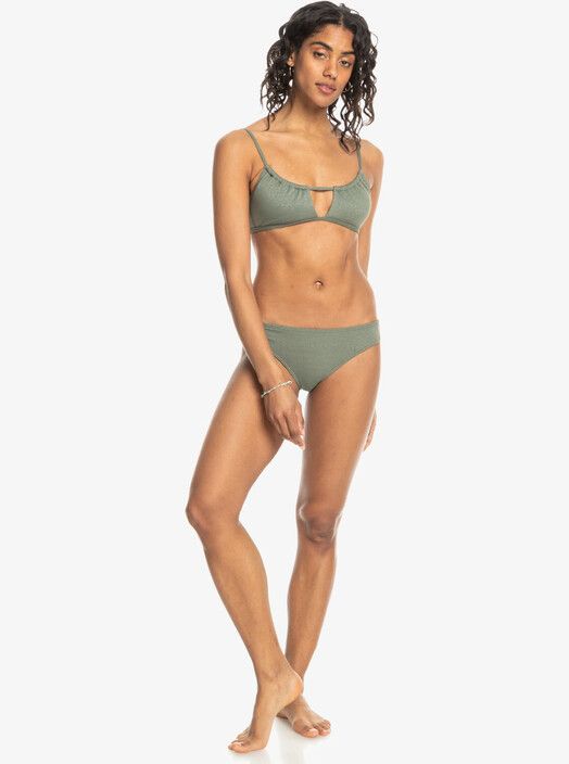 Roxy Bikini&#x20;Top&#x20;Shiny&#x20;Wave&#x20;Bralette&#x20;agave&#x20;green