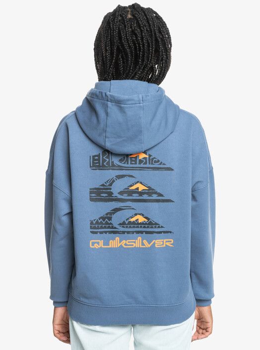 Quiksilver Kapuzenpullover&#x20;Uni&#x20;Oversized&#x20;Hoodie&#x20;blue