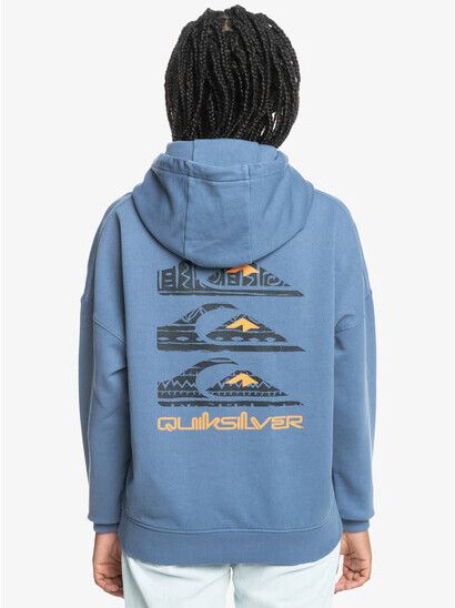 Quiksilver Kapuzenpullover Uni Oversized Hoodie blue