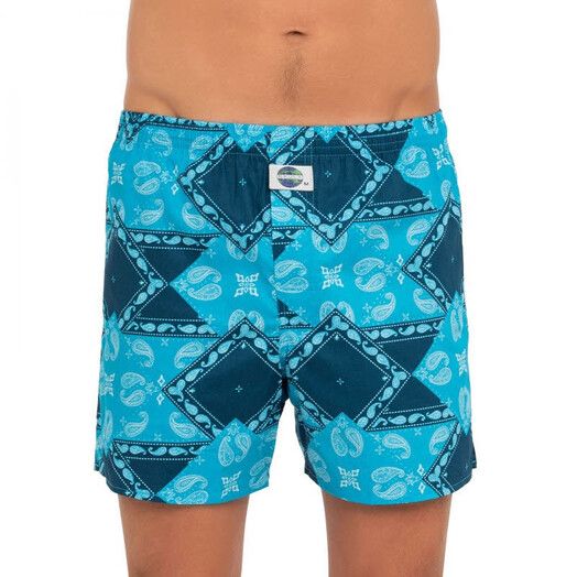 Deal Boxershort&#x20;Paisley&#x20;II&#x20;blau