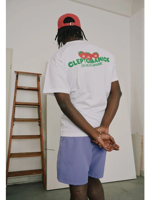 Cleptomanicx T-Shirt Sugo white