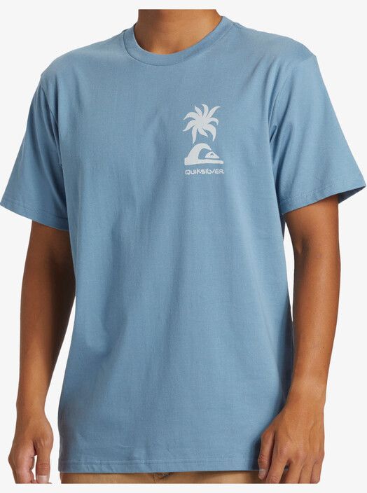 Quiksilver T-Shirt&#x20;Tropical&#x20;Breeze&#x20;blue&#x20;shadow