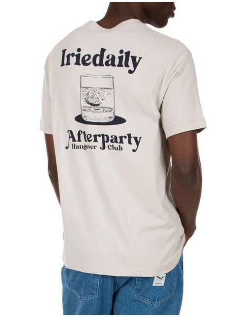 iriedaily T-Shirt Hangover Club T-shirt cloud grey