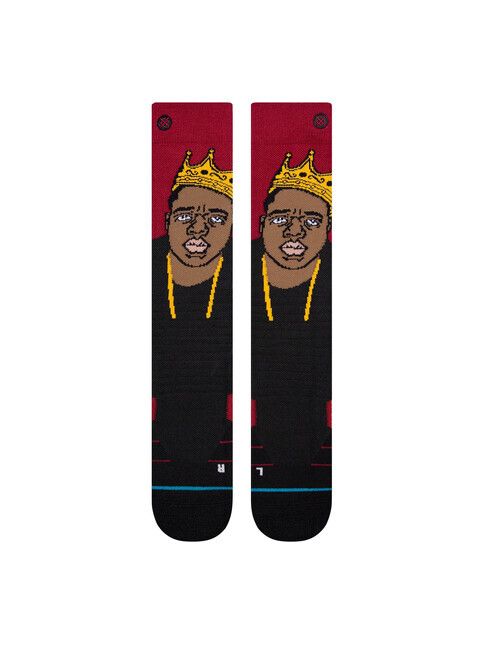 Stance Socken Biggie Resurrected Snow black