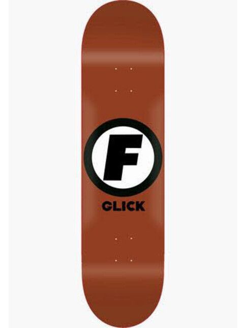 Foundation Skateboards Skateboard Glick Classic F Rust 8.0 brown