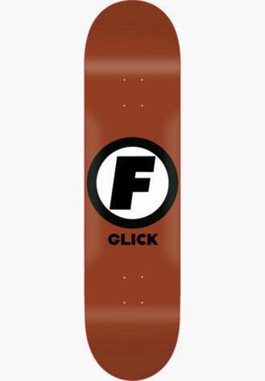 Foundation Skateboards Skateboard&#x20;Glick&#x20;Classic&#x20;F&#x20;Rust&#x20;8.0&#x20;brown