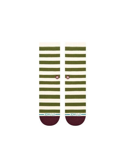 Stance Socken Breton Crew green