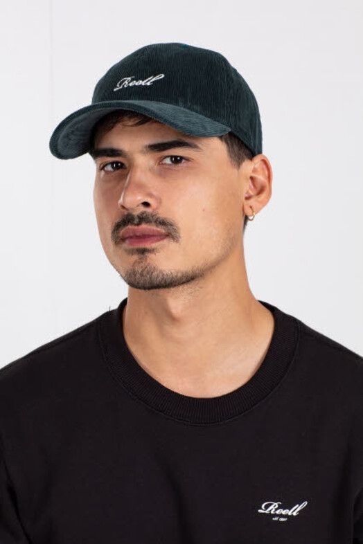 Reell Cap&#x20;Single&#x20;Script&#x20;Cap&#x20;dark&#x20;green&#x20;ribcor